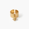 Sale Balaboosté Bague à pampille acier inoxydable