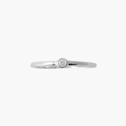 Store Balaboosté Bague Argent Garanti Diamant Precious Diamond
