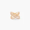 Online Balaboosté Bague croisée à strass