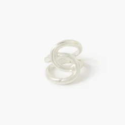 Discount Balaboosté Bague entremêlée - argenté
