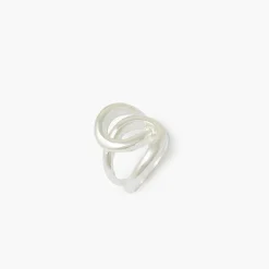 Discount Balaboosté Bague entremêlée - argenté