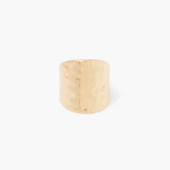 Outlet Balaboosté Bague large martelée
