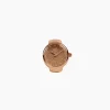 Fashion Balaboosté Bague Montre doré fond glitter