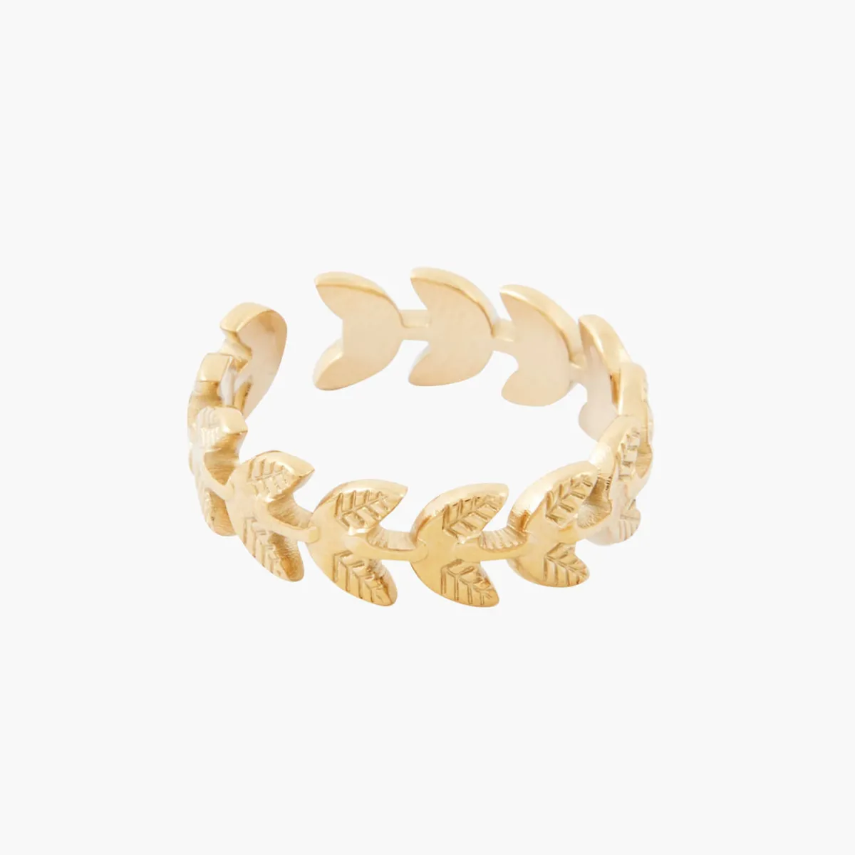 Outlet Balaboosté Bague épi acier inoxydable
