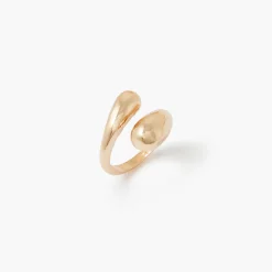 Shop Balaboosté Bague spirale - doré