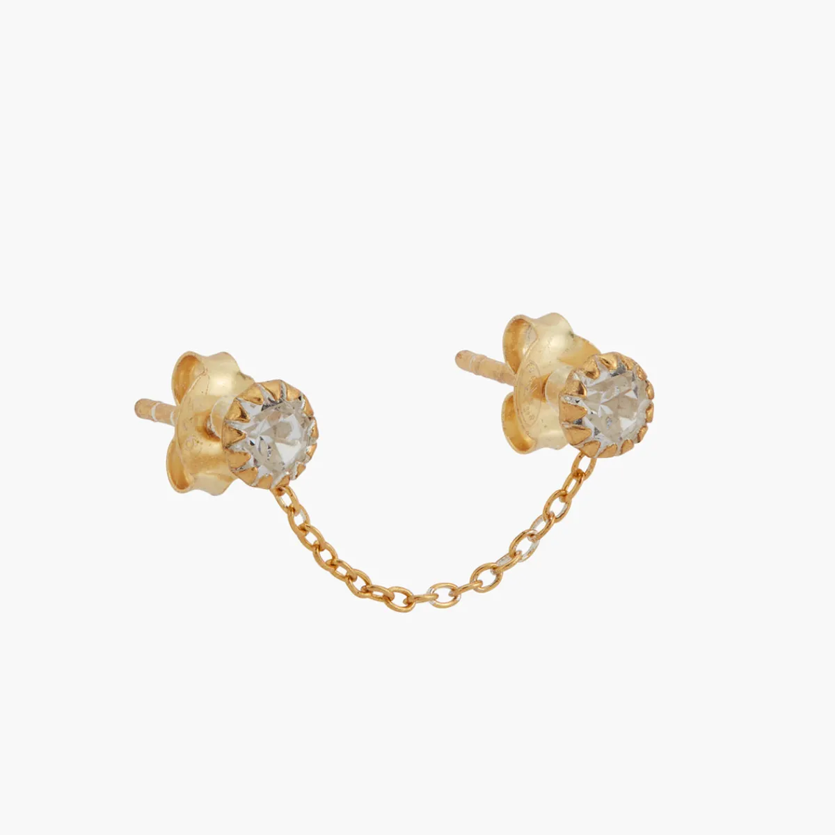 Discount Balaboosté Boucle d'oreille chaîne Argent Garanti