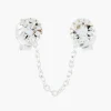 Outlet Balaboosté Boucle d'oreille single chaîne Argent Garanti