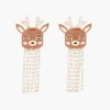 Best Balaboosté Boucle d'oreilles Noël tête de renne
