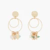 Outlet Balaboosté Boucles d'oreilles à pierres fines Aventurine et Quartz