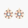Cheap Balaboosté Boucles d'oreilles Balagane rondes imprimées