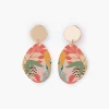 New Balaboosté Boucles d'oreilles Balagane à imprimé floral