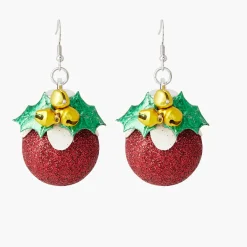 New Balaboosté Boucles d'oreilles boules de Noël
