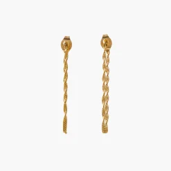 Best Balaboosté Boucles d'oreilles chaîne acier inoxydable