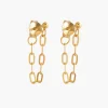 Shop Balaboosté Boucles d'oreilles chaîne Argent Garanti