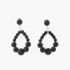 Shop Balaboosté Boucles d'oreilles clips gouttes noires