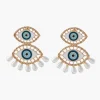 Fashion Balaboosté Boucles d'oreilles double oeil