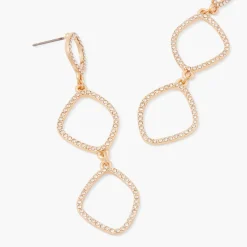Cheap Balaboosté Boucles d'oreilles longues dorées