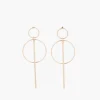 Hot Balaboosté Boucles d'oreilles longues cercles