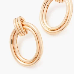 Hot Balaboosté Boucles d'oreilles maillons dorée