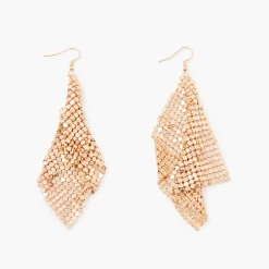 Best Sale Balaboosté Boucles d'oreilles mesh dorées