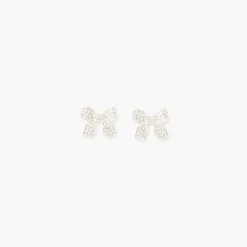 Store Balaboosté Boucles d'oreilles noeud à strass