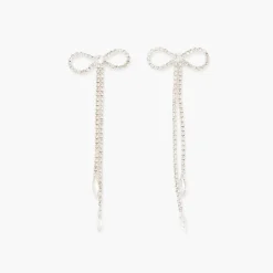 Best Sale Balaboosté Boucles d'oreilles noeuds pendants à strass