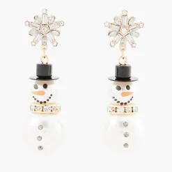 Best Balaboosté Boucles d'oreilles Noël bonhomme de neige