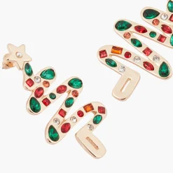 Store Balaboosté Boucles d'oreilles Noël sapin
