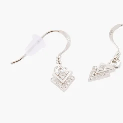 Store Balaboosté Boucles d'oreilles pendants triangles sterling Silver