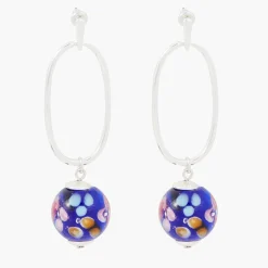 Flash Sale Balaboosté Boucles d'oreilles pendantes perles de verre