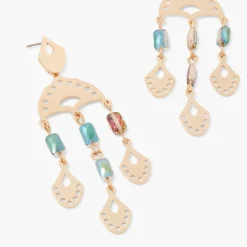 Cheap Balaboosté Boucles d'oreilles pendantes à facettes