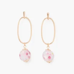 New Balaboosté Boucles d'oreilles pendantes perle de verre