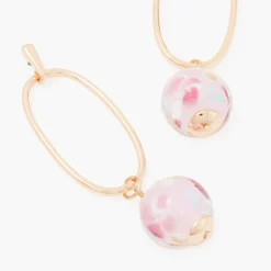 New Balaboosté Boucles d'oreilles pendantes perle de verre