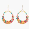Outlet Balaboosté Boucles d'oreilles perles colorées