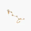 Online Balaboosté Boucles d'oreilles puce et earcuff avec strass