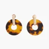 Clearance Balaboosté Boucles d'oreilles rondes écailles