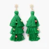 Hot Balaboosté Boucles d'oreilles sapins pompons