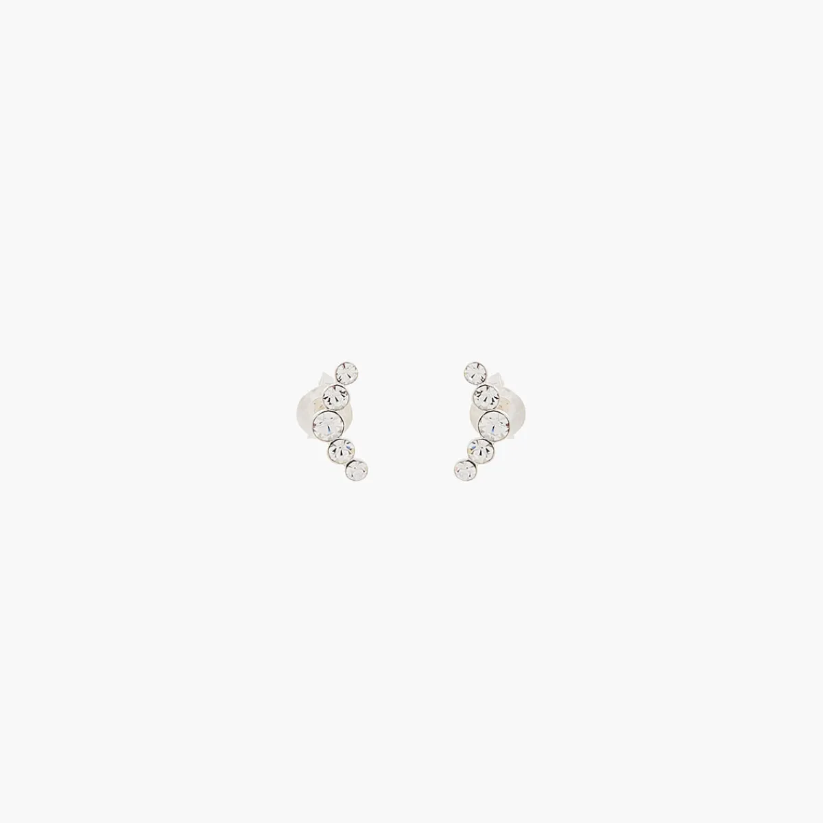 Flash Sale Balaboosté Boucles d'oreilles strass Argent Garanti