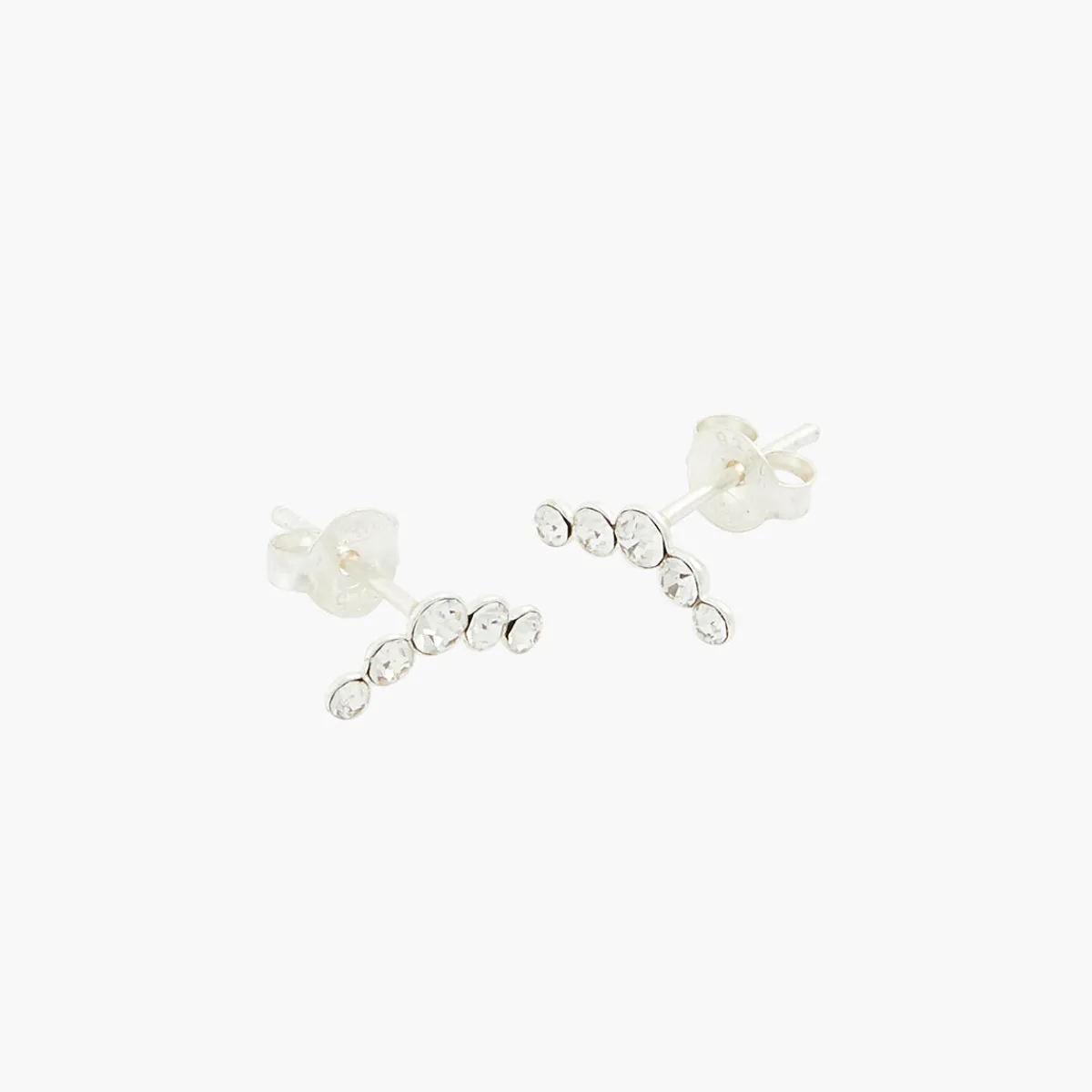 Flash Sale Balaboosté Boucles d'oreilles strass Argent Garanti