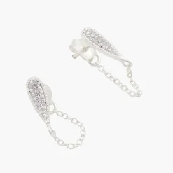 Best Balaboosté Boucles d'oreilles zirconium Argent Garanti