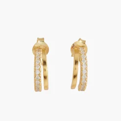 Hot Balaboosté Boucles d'oreilles zirconium Argent Garanti