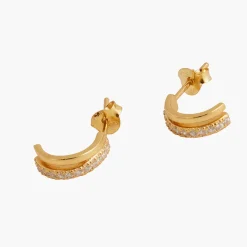 Hot Balaboosté Boucles d'oreilles zirconium Argent Garanti