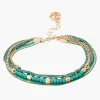 Fashion Balaboosté Bracelet 5 rangs perles fantaisie