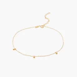 Outlet Balaboosté Bracelet de cheville boules Argent Garanti