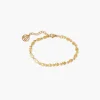 Discount Balaboosté Bracelet disques ciselés - acier inoxydable