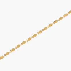 Discount Balaboosté Bracelet disques ciselés - acier inoxydable