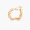 New Balaboosté Bracelet gros maillons doré