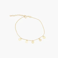 Outlet Balaboosté Bracelet pampilles disques Argent Garanti