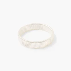 New Balaboosté Bracelet strié argenté