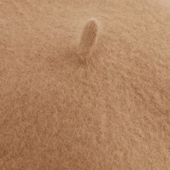Online Balaboosté Béret en laine camel